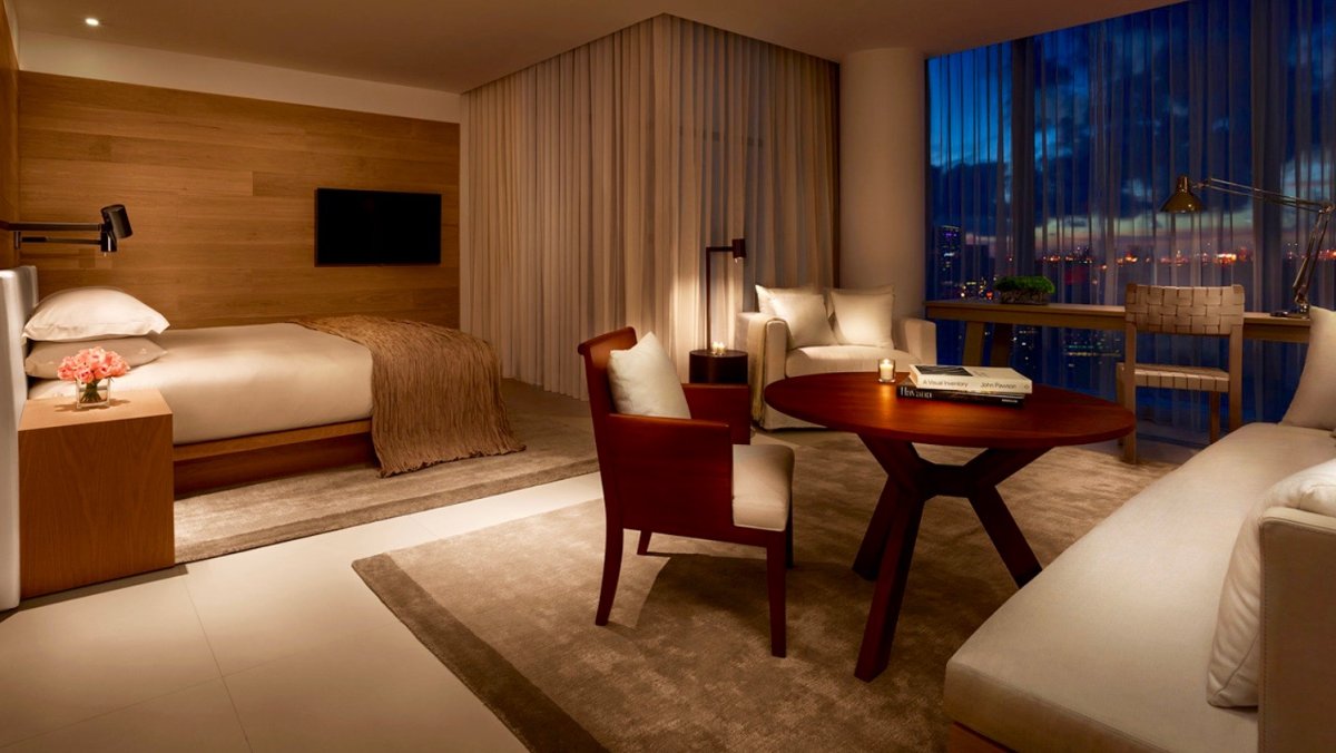 Интерьер комнаты в отеле