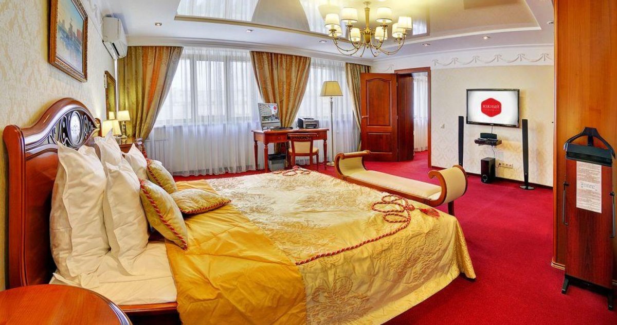 Планировка спальни в гостинице