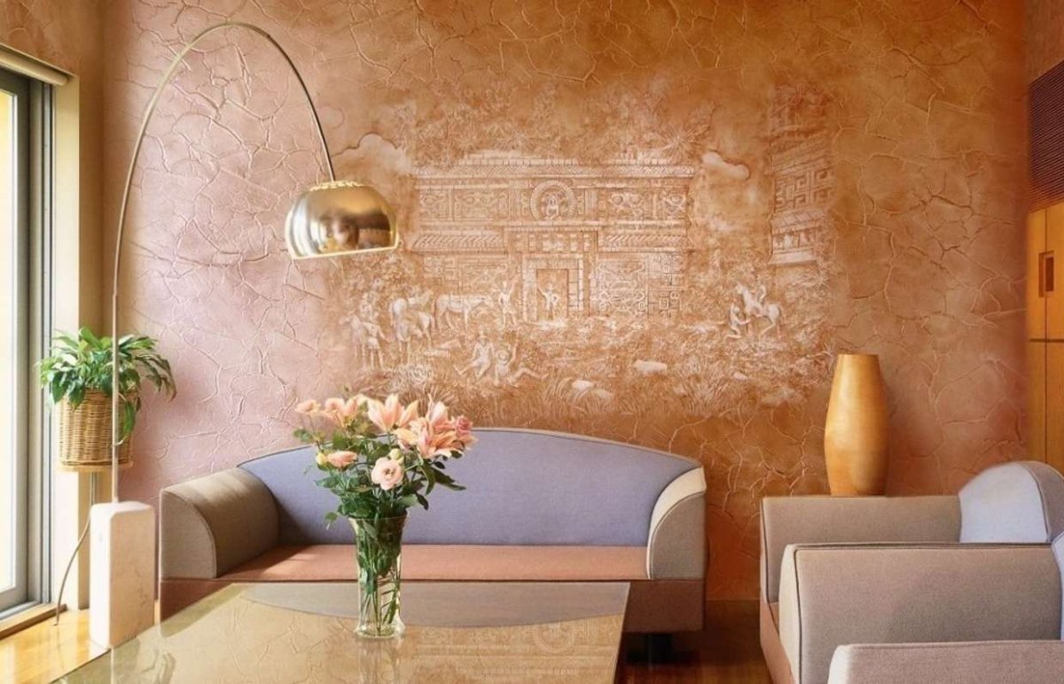 Декоративная штукатурка для внутренней отделки кухни