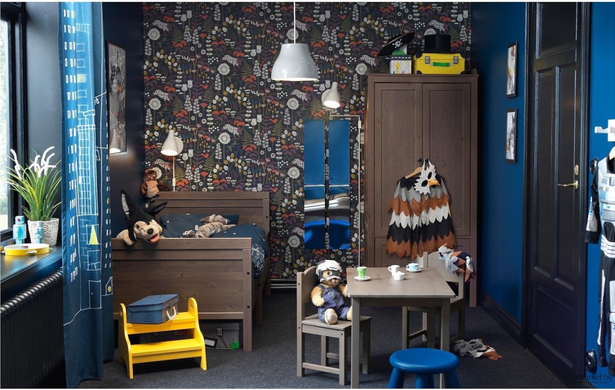 Детская комната для мальчика икеа