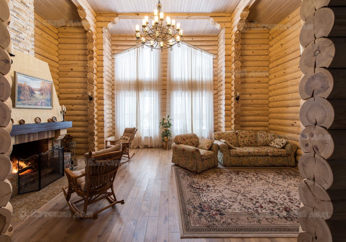 Деревянный дом оцилиндровка из оцилиндрованного