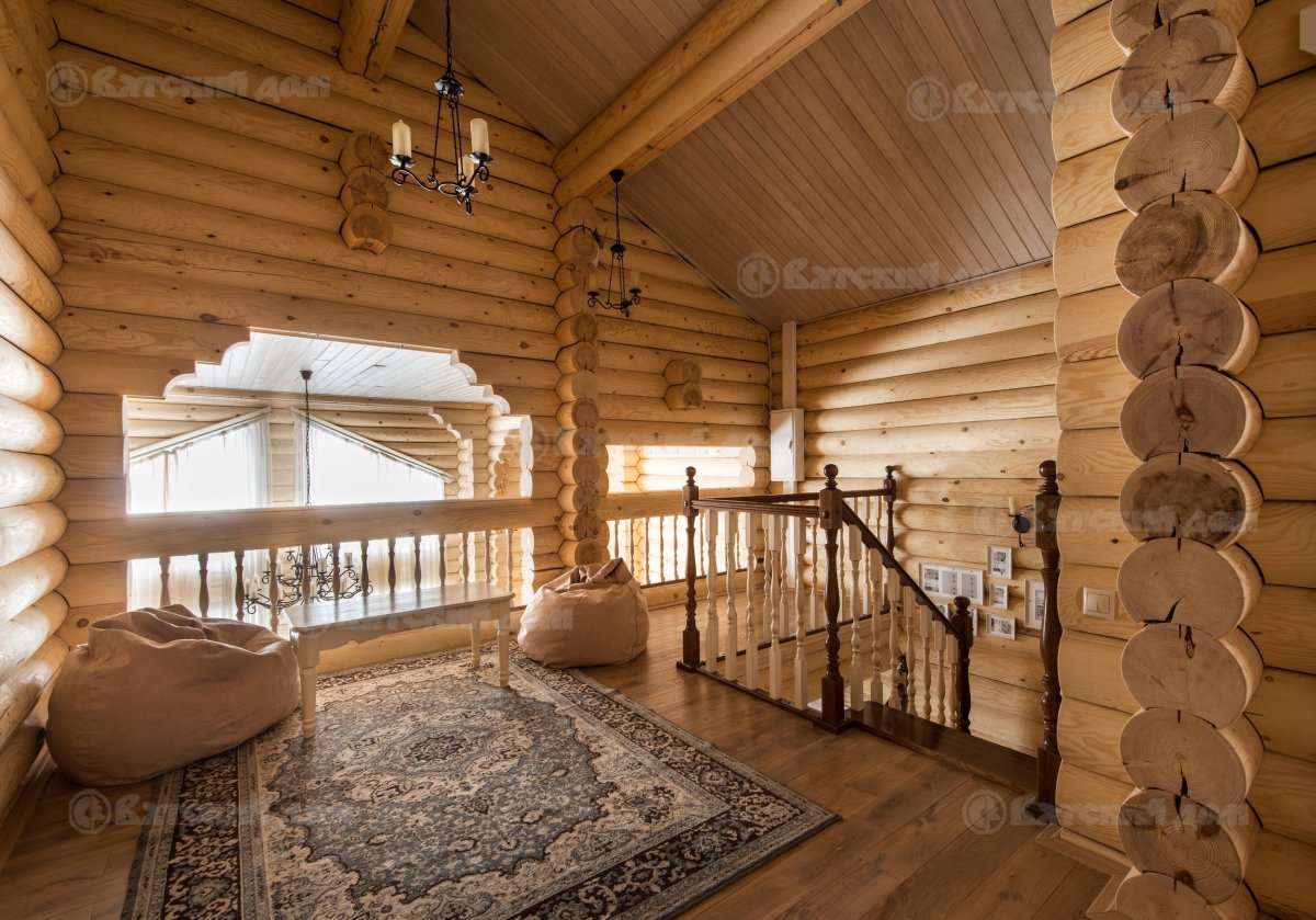 Сруб охотничий домик