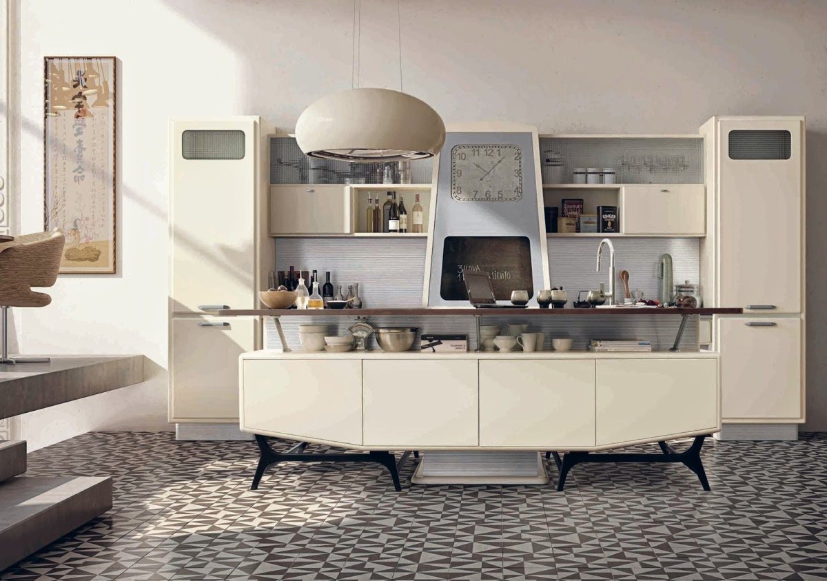 Кухня в стиле ретро