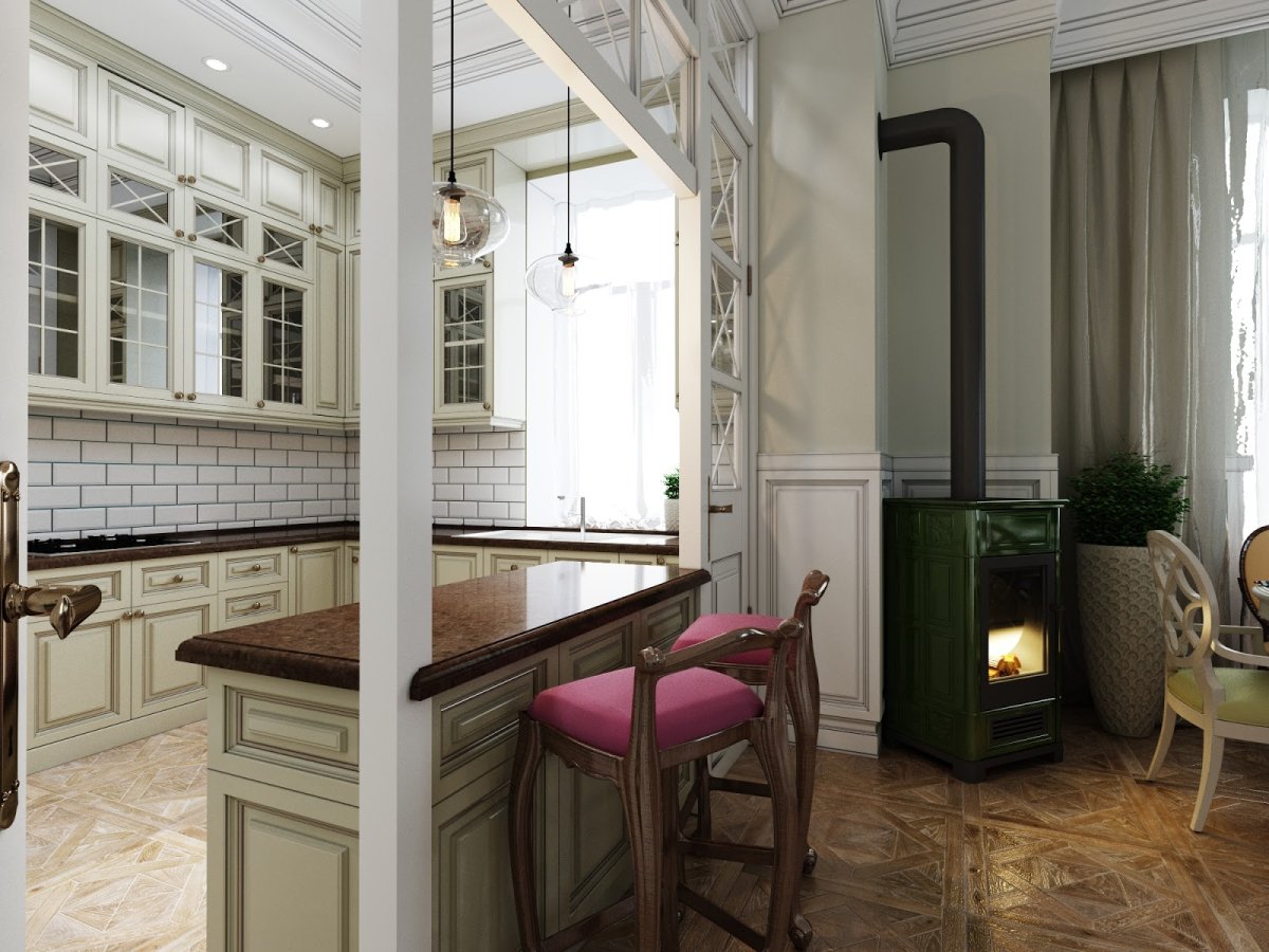 Нормандский стиль в интерьере