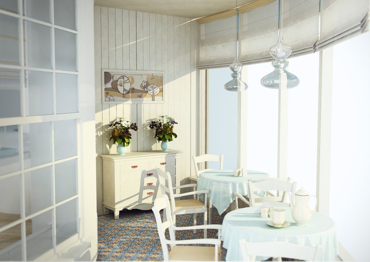 Ресторан в стиле Прованс