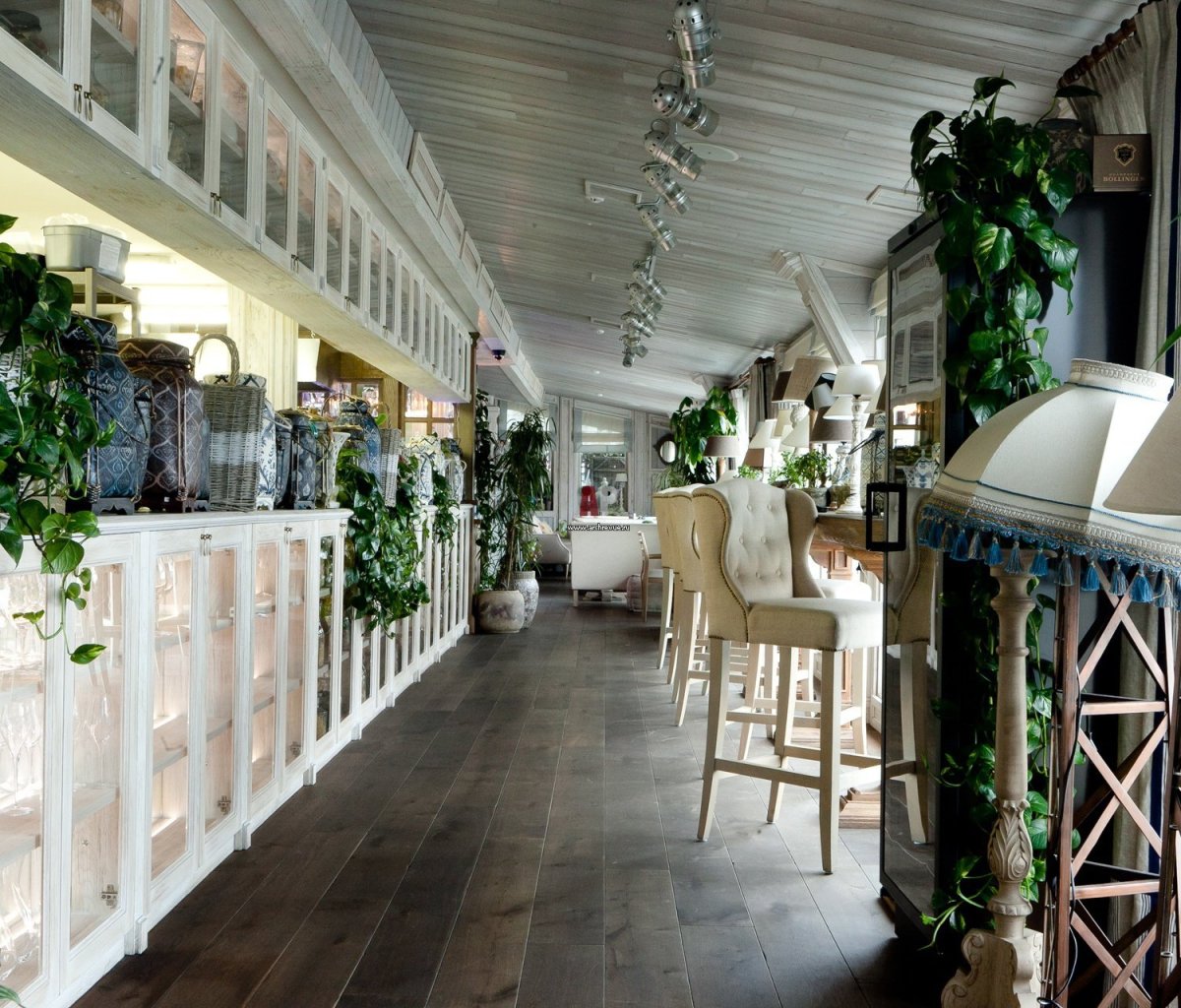 Интерьер кафе кондитерской в стиле Прованс