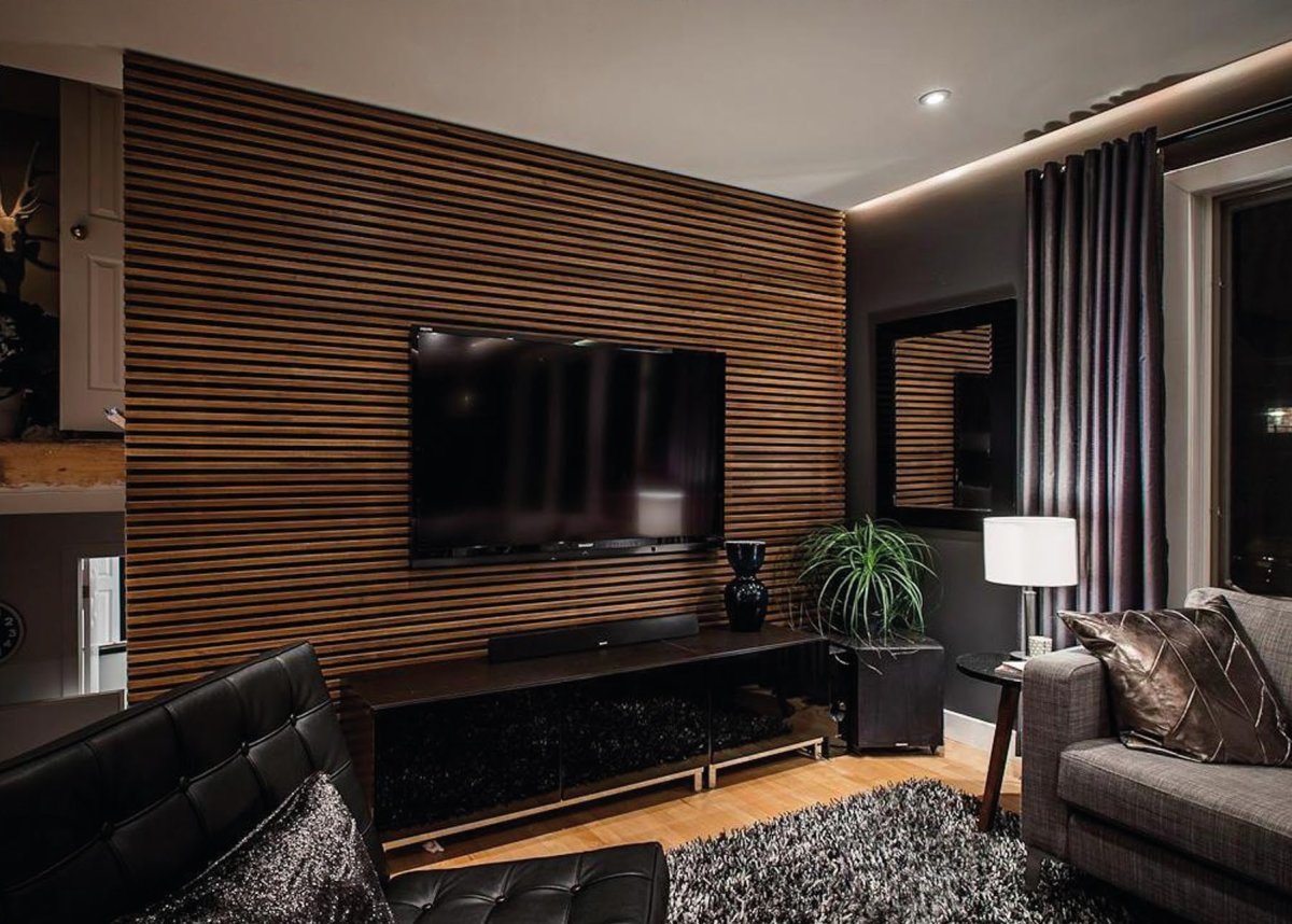 Темные оттенки в интерьере