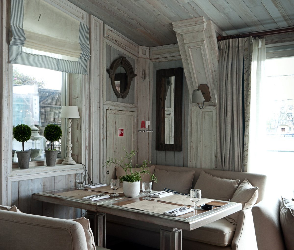 Кафе в стиле Прованс