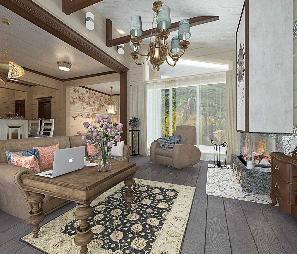 Стиль фахверк в интерьере