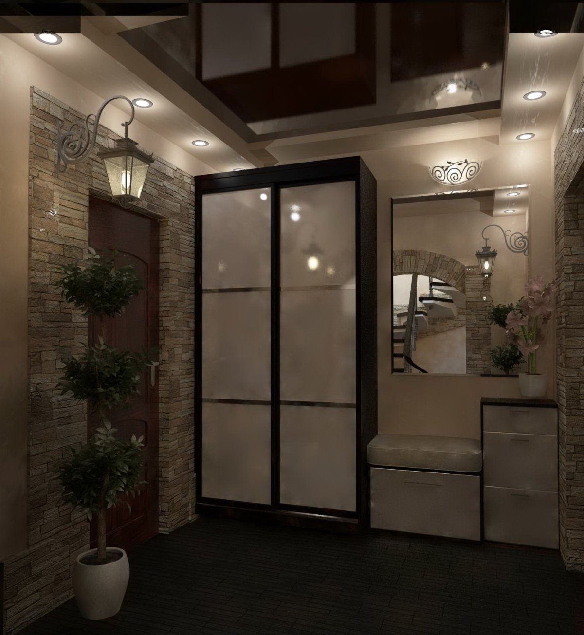 Красивый коридор