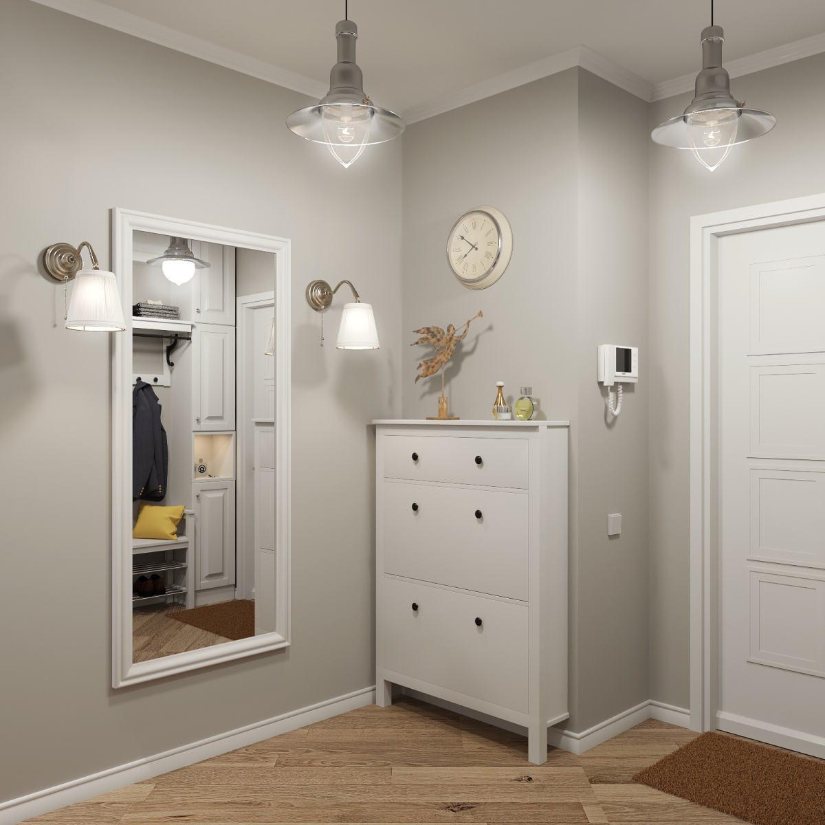 Зеркало ХЕМНЭС икеа