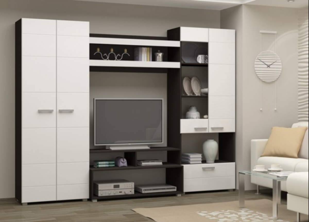 Стенка с угловым столом