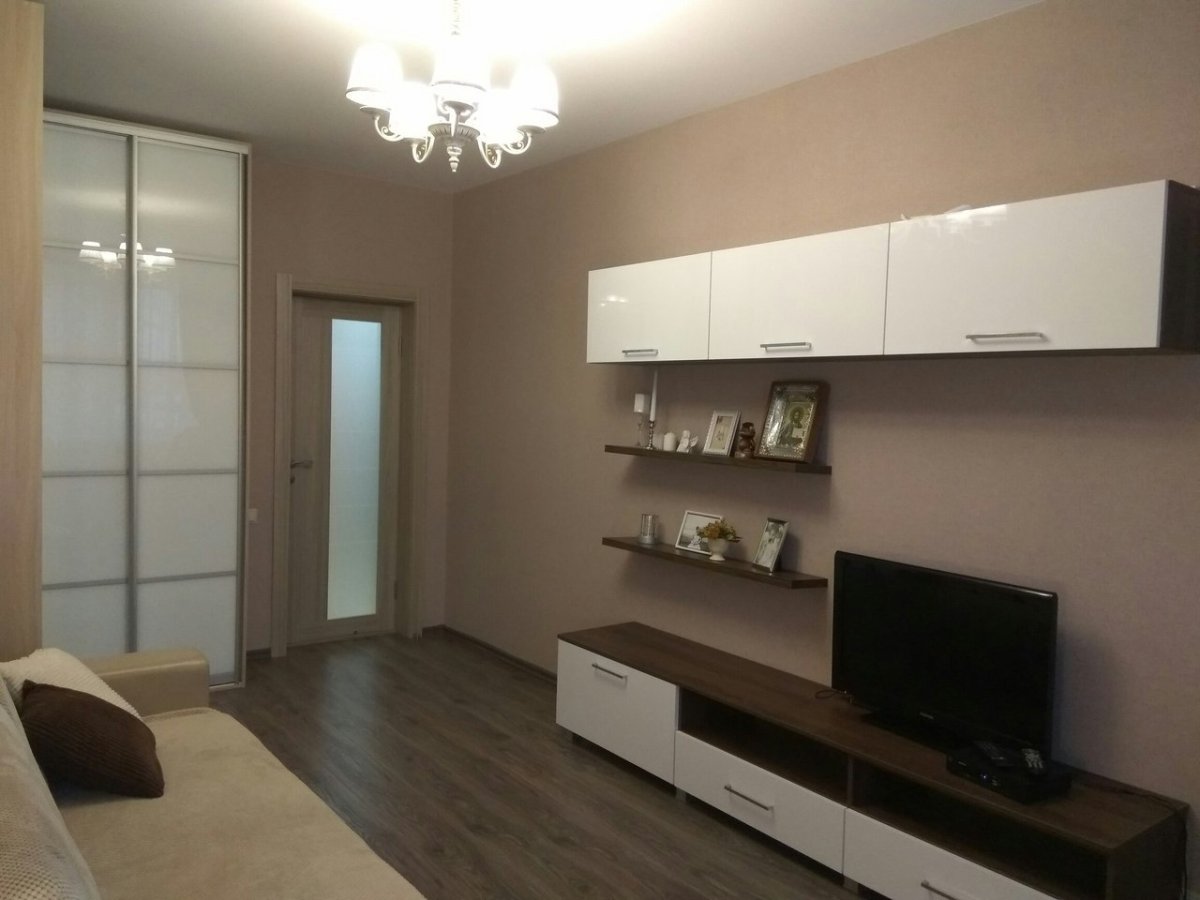 Зал в квартире мебель