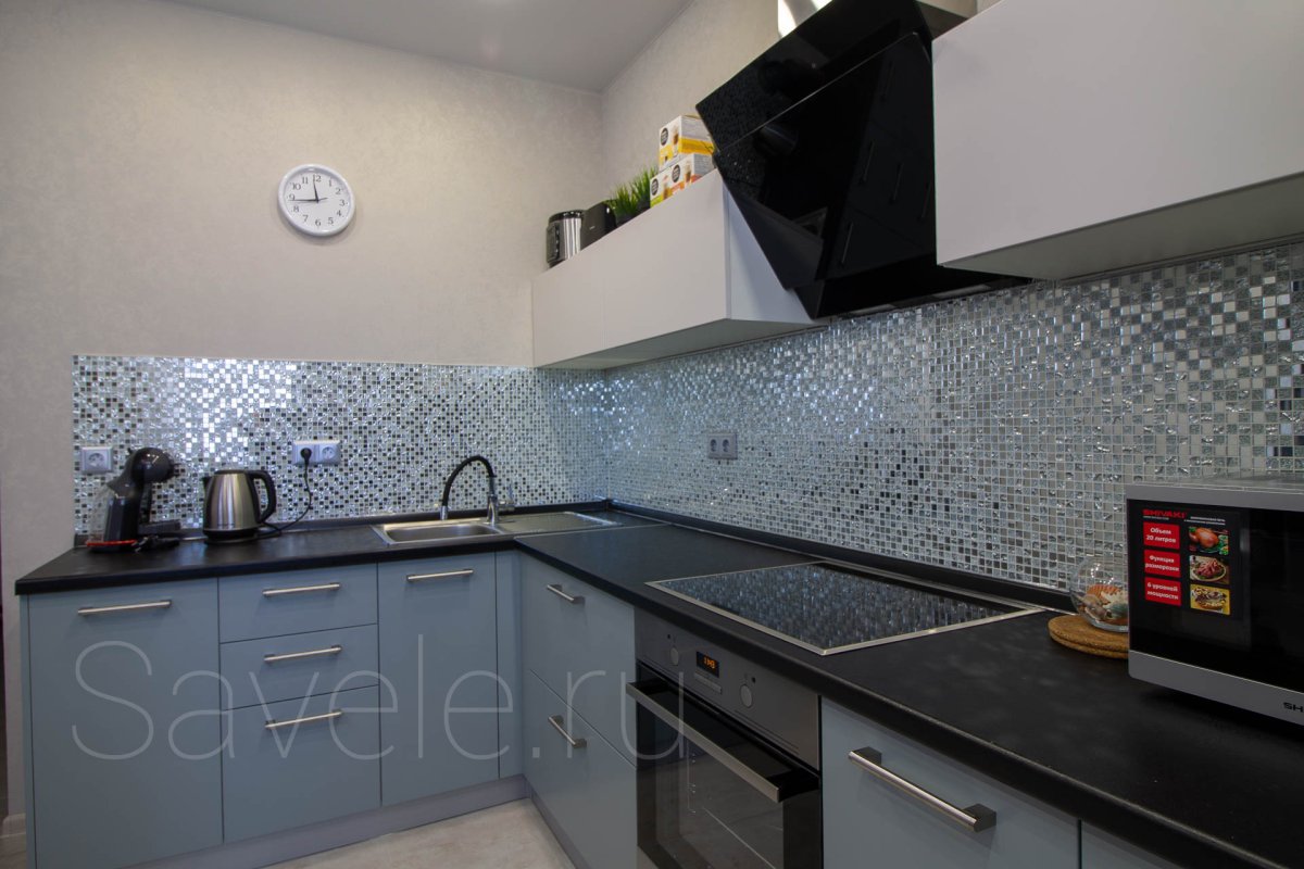 Фартук для кухни в стиле лофт