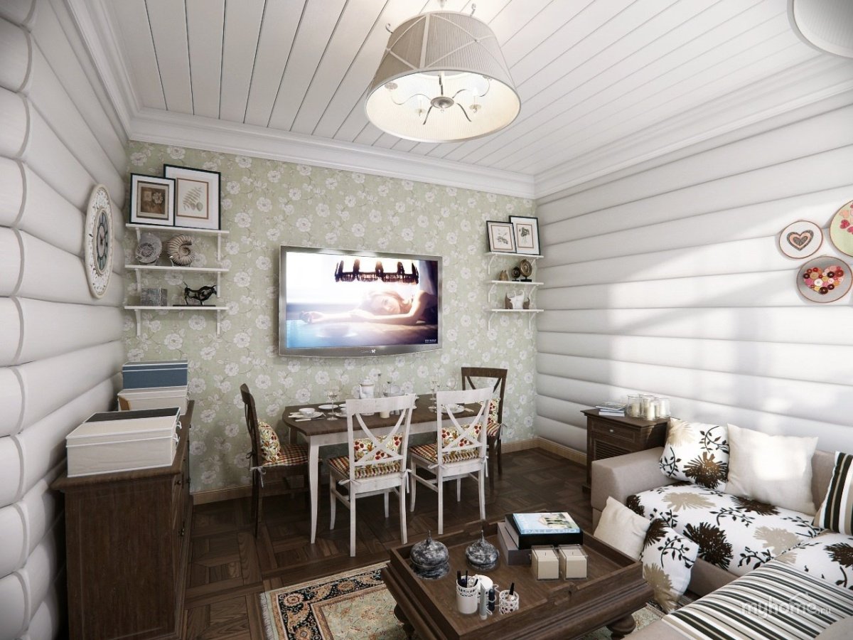 Дачная кухня в стиле Прованс