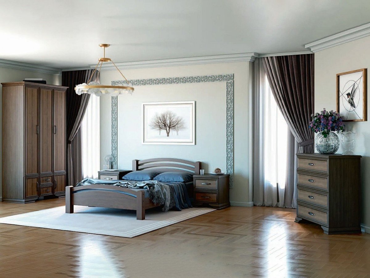 Спальный гарнитур "Грация" ЛДСП