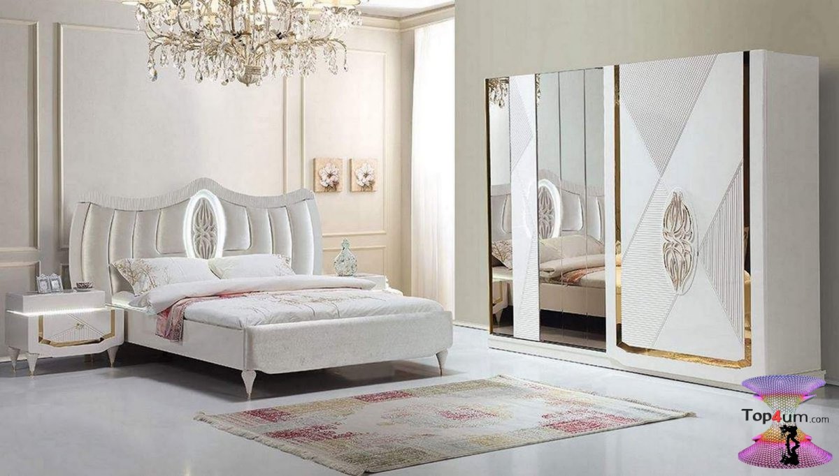 Спальный гарнитур с узорами