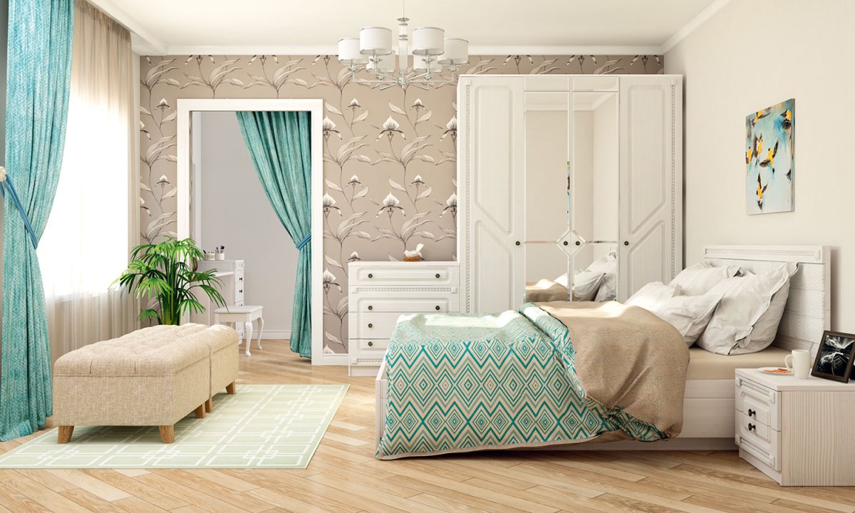 Гарнитур Кинг сайз спальный черный