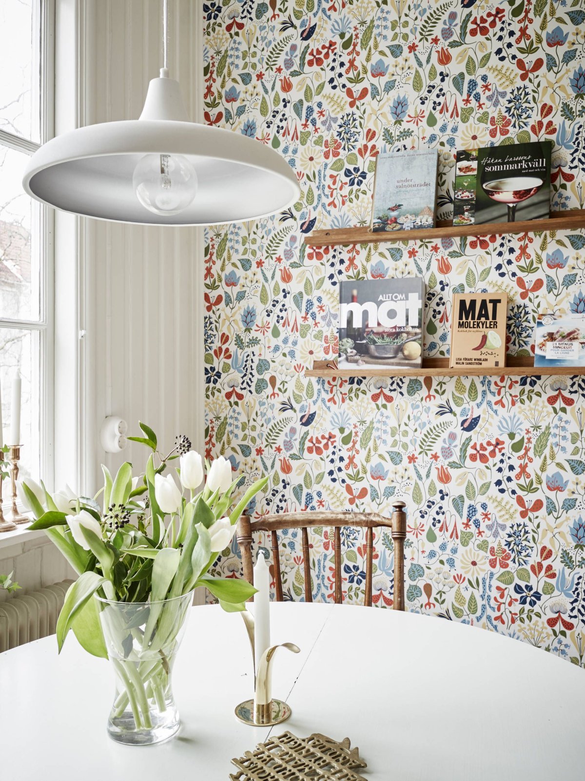 Светлая кухня в скандинавском стиле