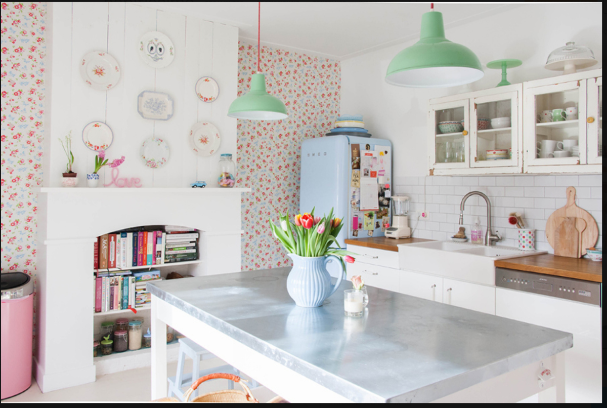 Фартук для кухни в стиле Сканди