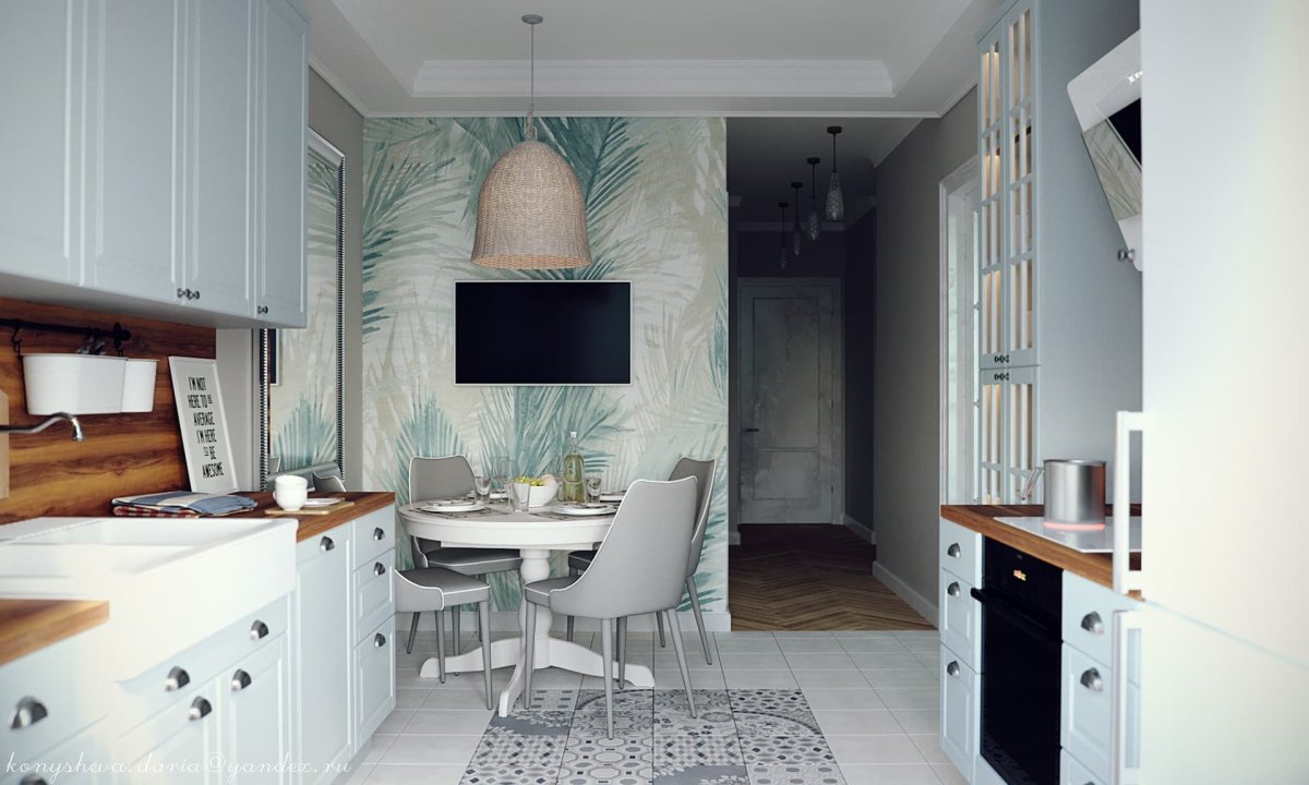 Кухня в скандинавском стиле