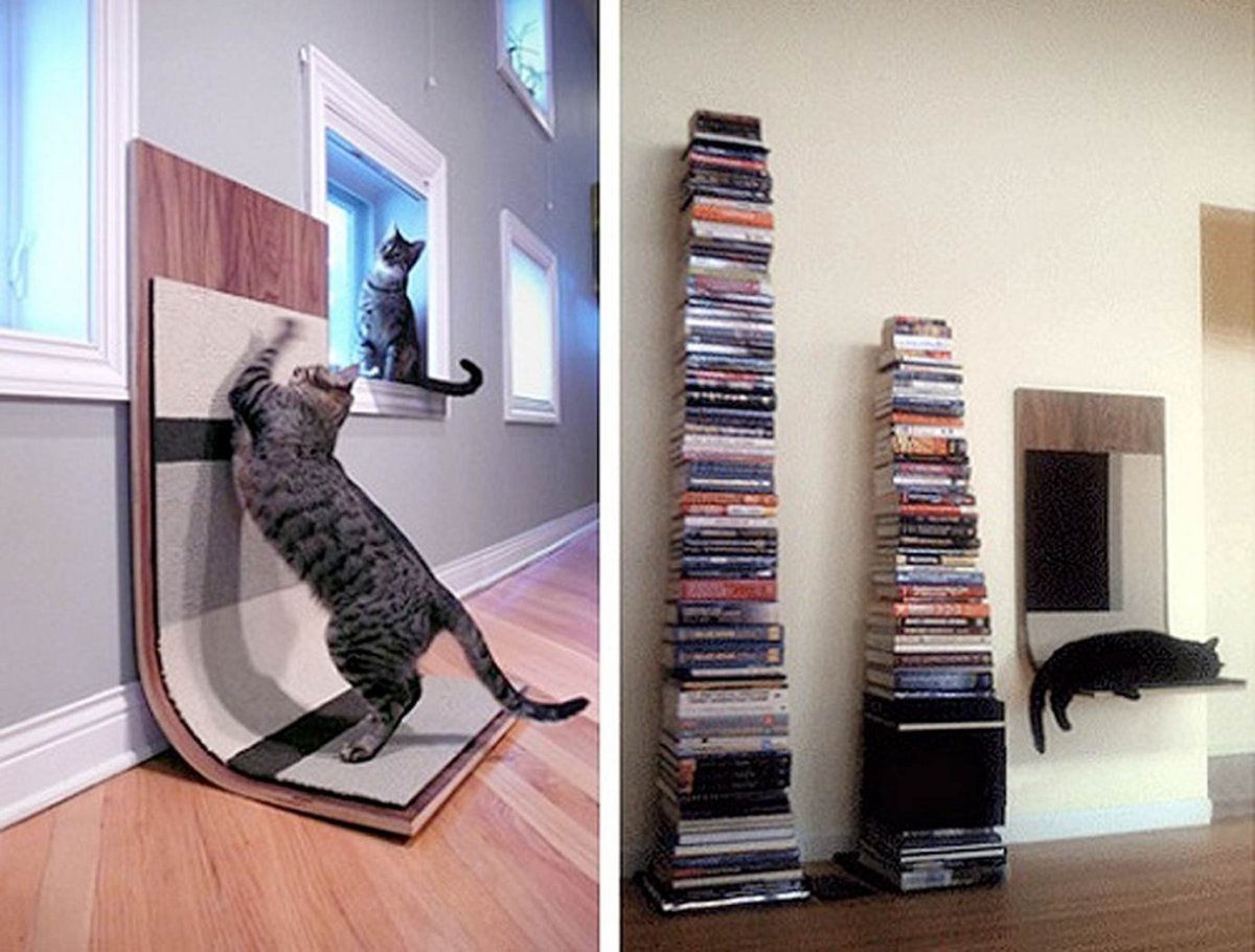 Креативная мебель для кошек