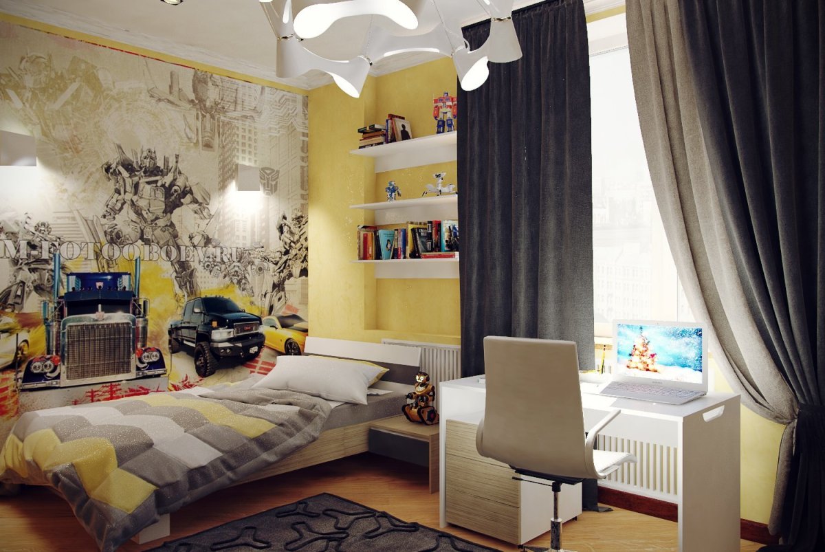 Фотообои в комнату подростка