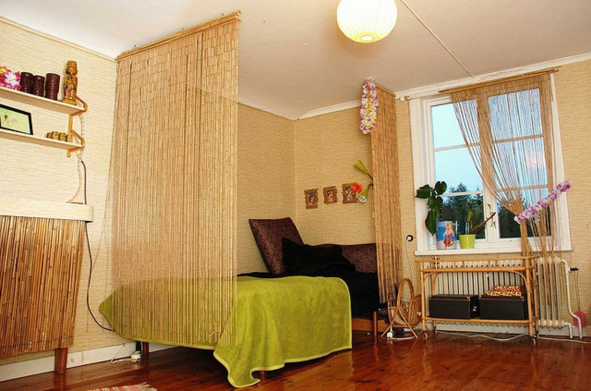 Раздвижные перегородки для зонирования