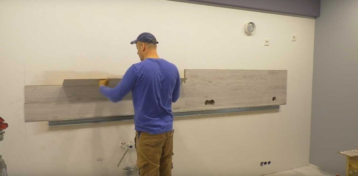 Фартук из ламината для кухни