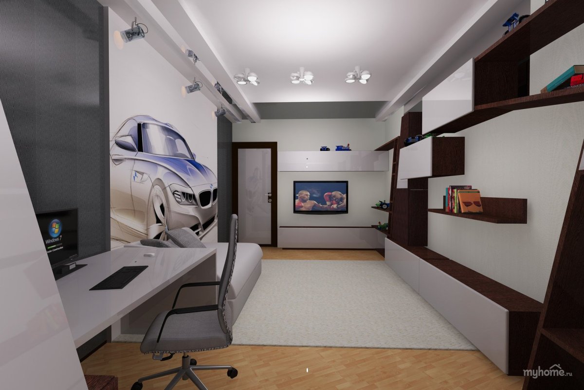 Комната для подростков в квартире город Сочи