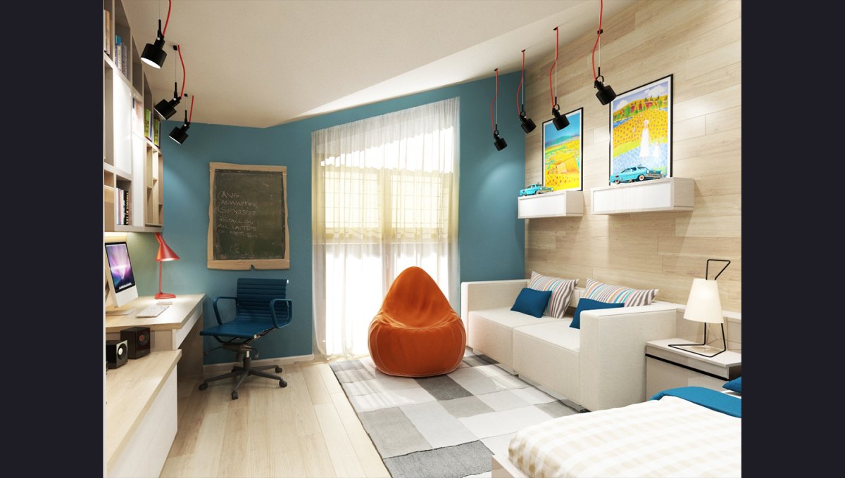 Стильная комната для подростка