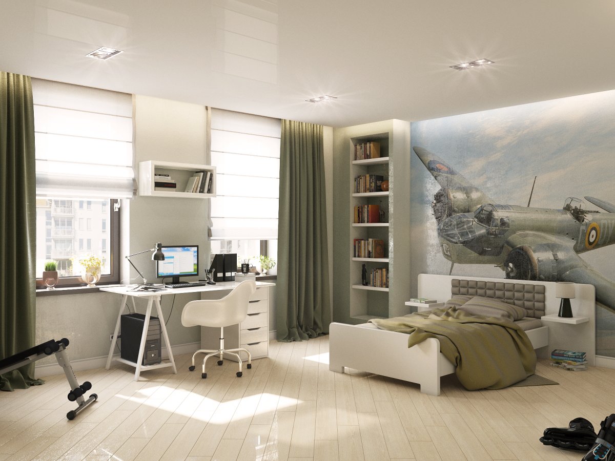 Комната для подростка мальчика