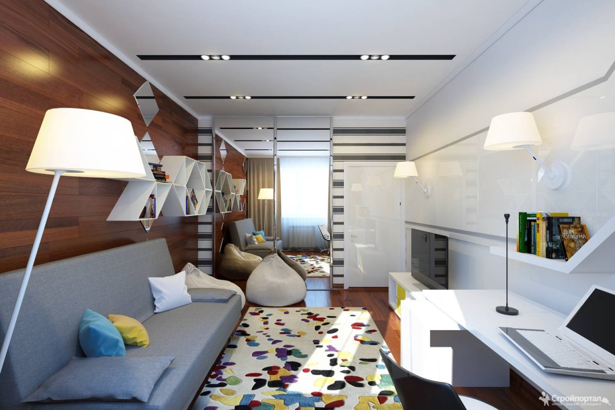 Комната до мальчика подростка