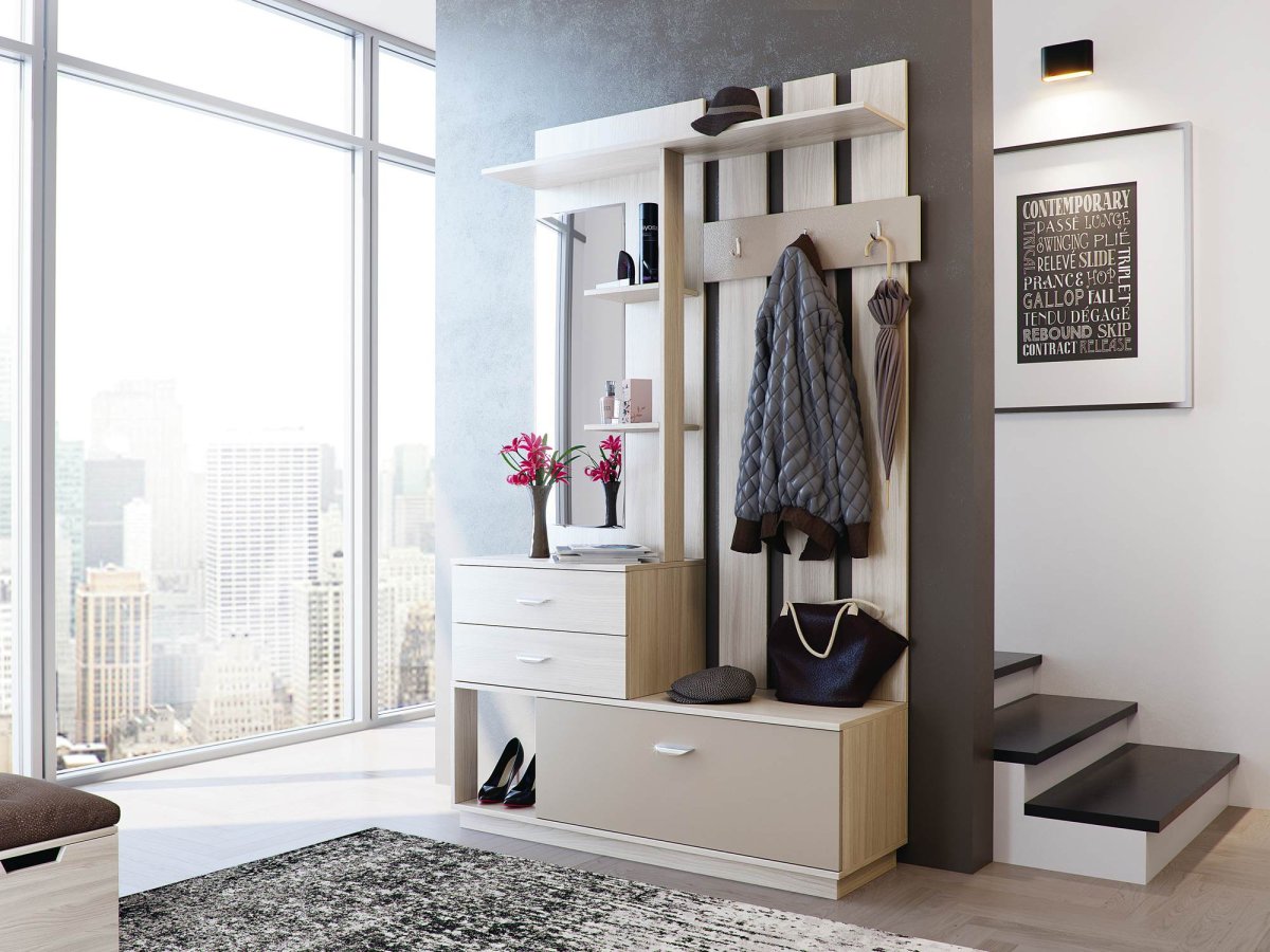 Мебель в прихожую в скандинавском стиле