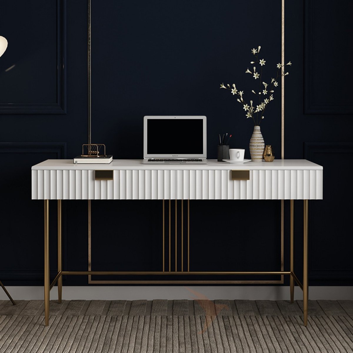 Рабочее пространство в гостиной