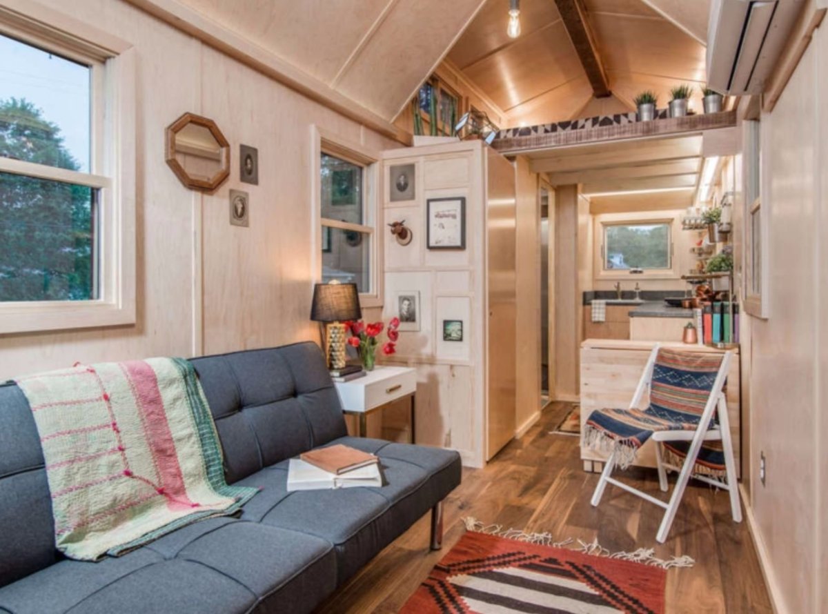 Интерьер маленькой дачи