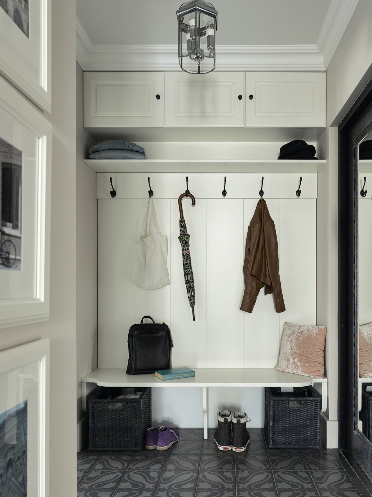 Сканди прихожая икеа