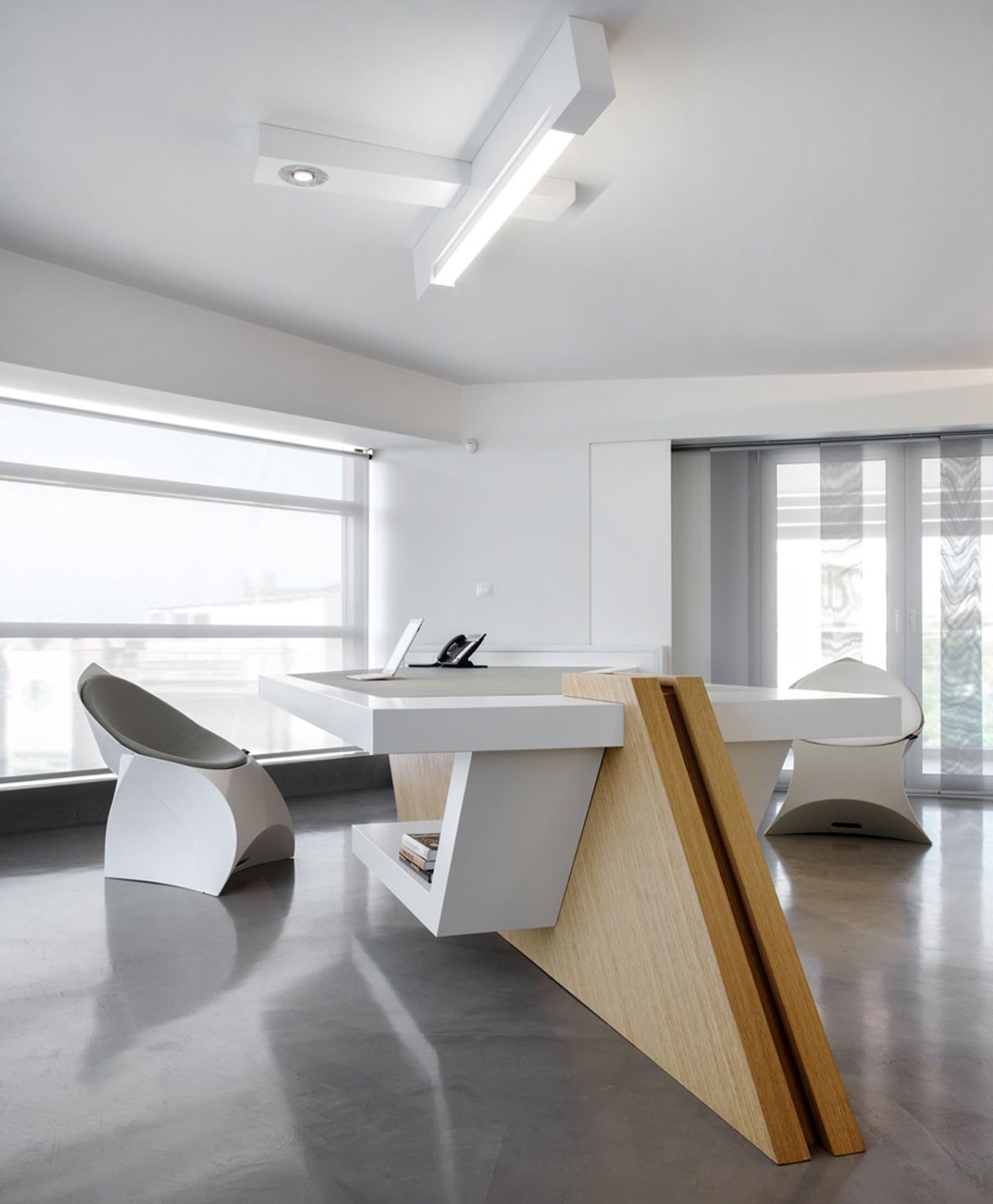 Интерьер кабинета Минимализм