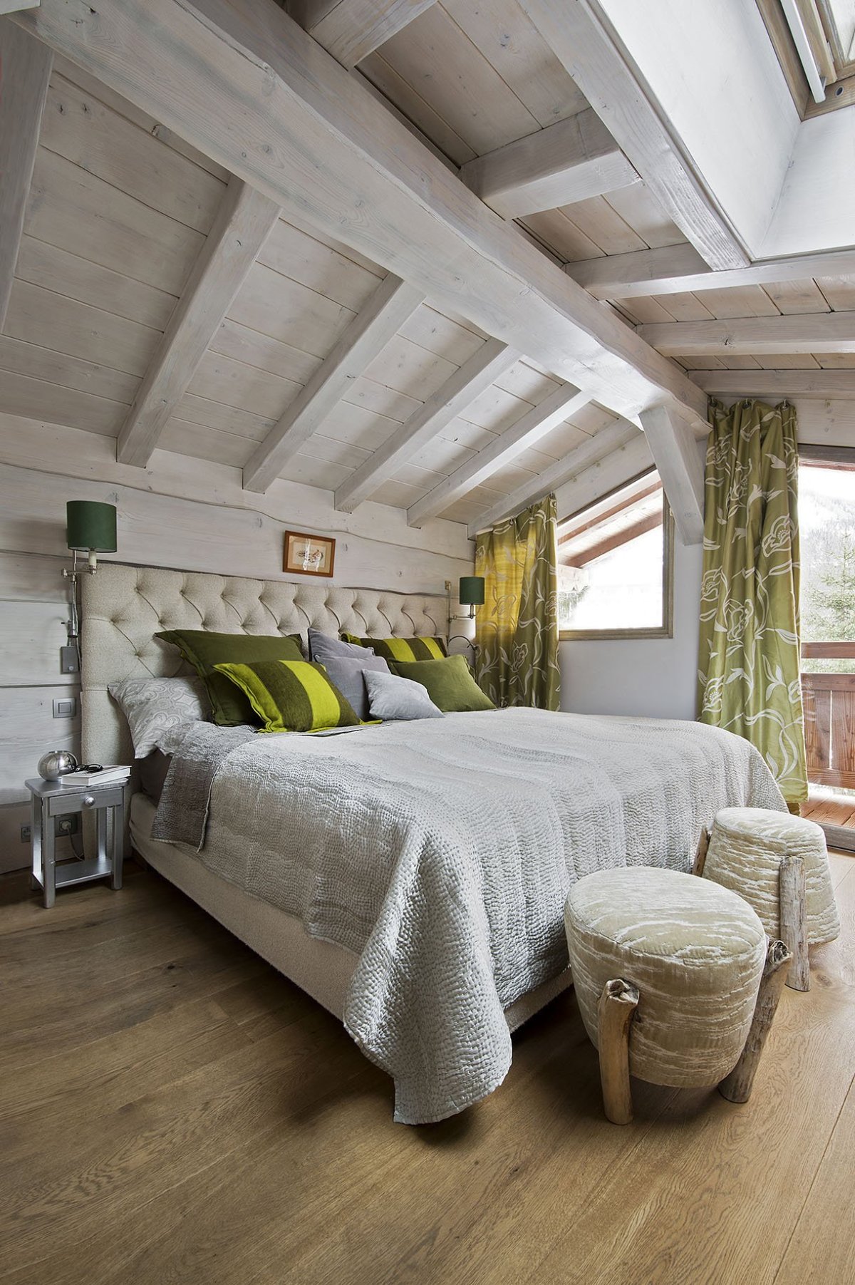 Мансарда Шале интерьер