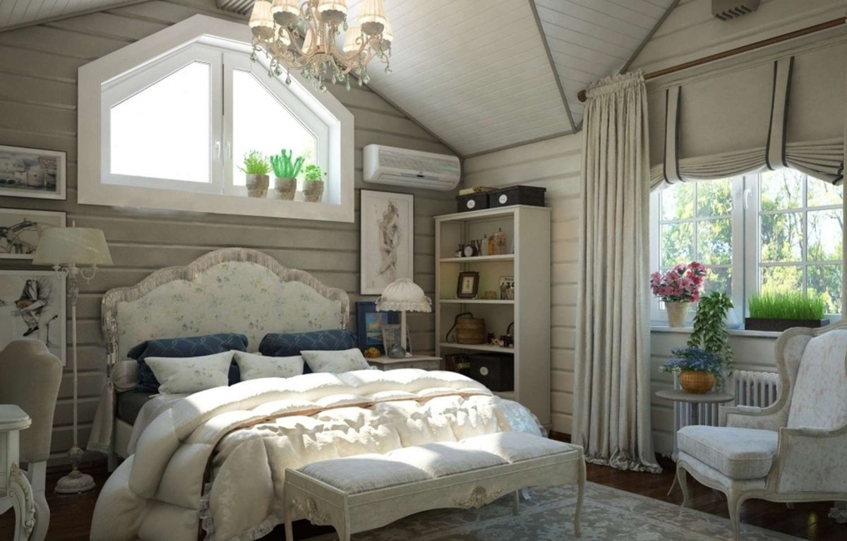 Мансардный этаж дерево