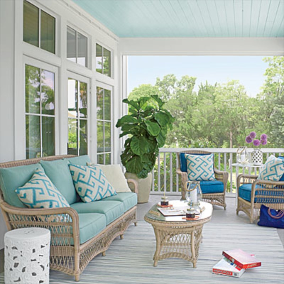 Терраска в стиле Прованс