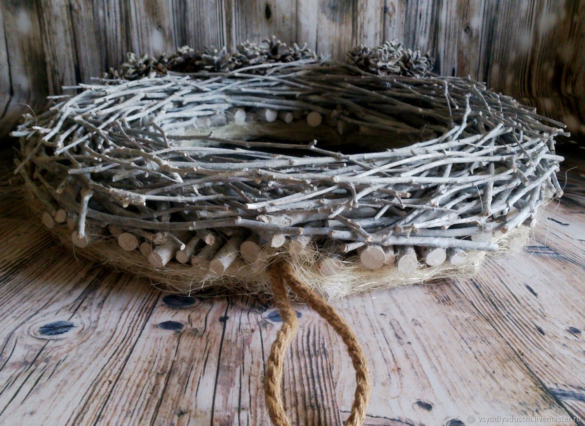 Вазы из веток