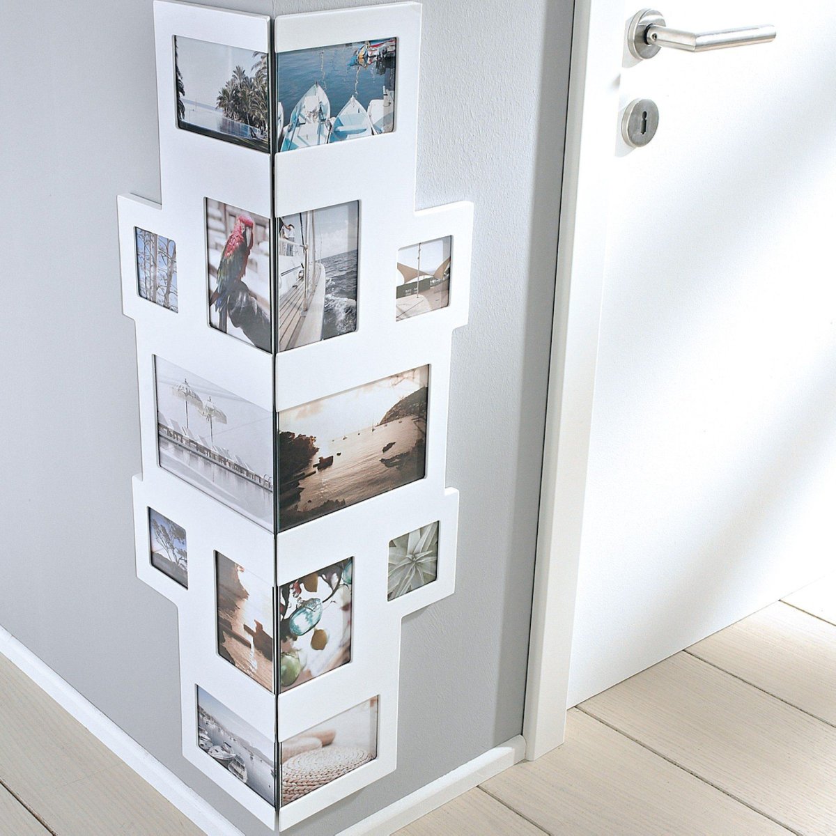 Декор угла стены