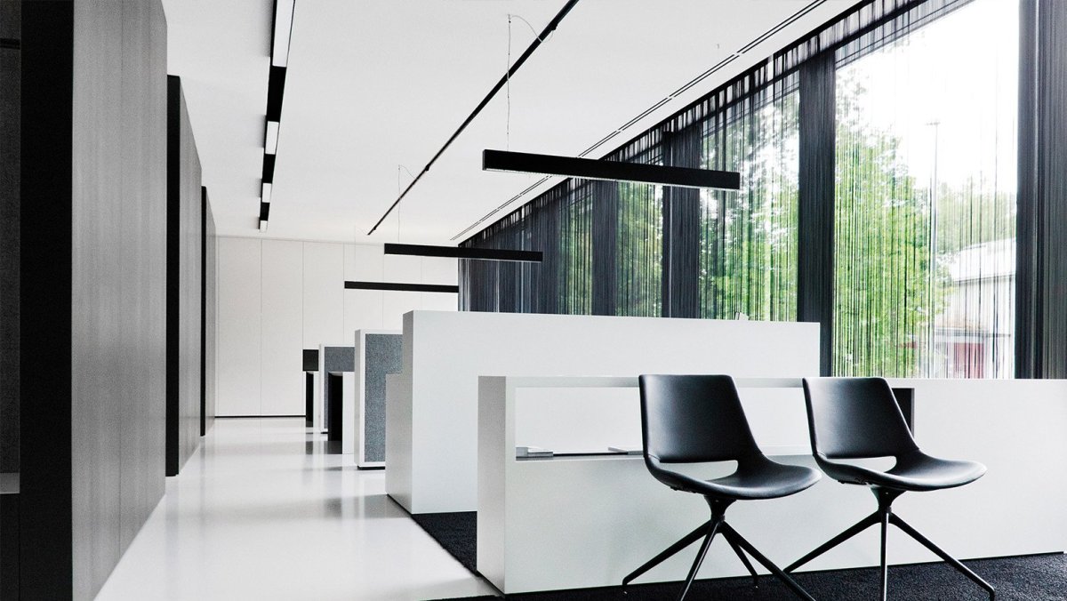 Кабинет в стиле Хай тек