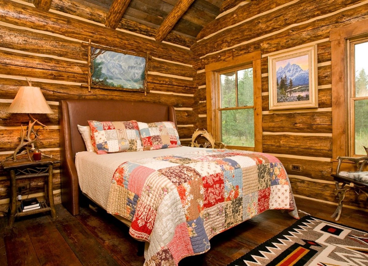 Деревенский дом интерьер