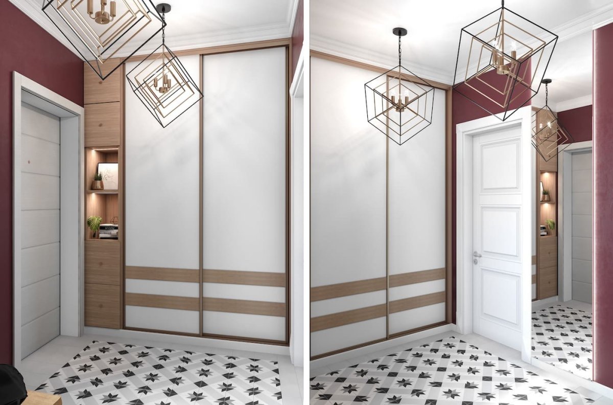 Перегородка для прихожей