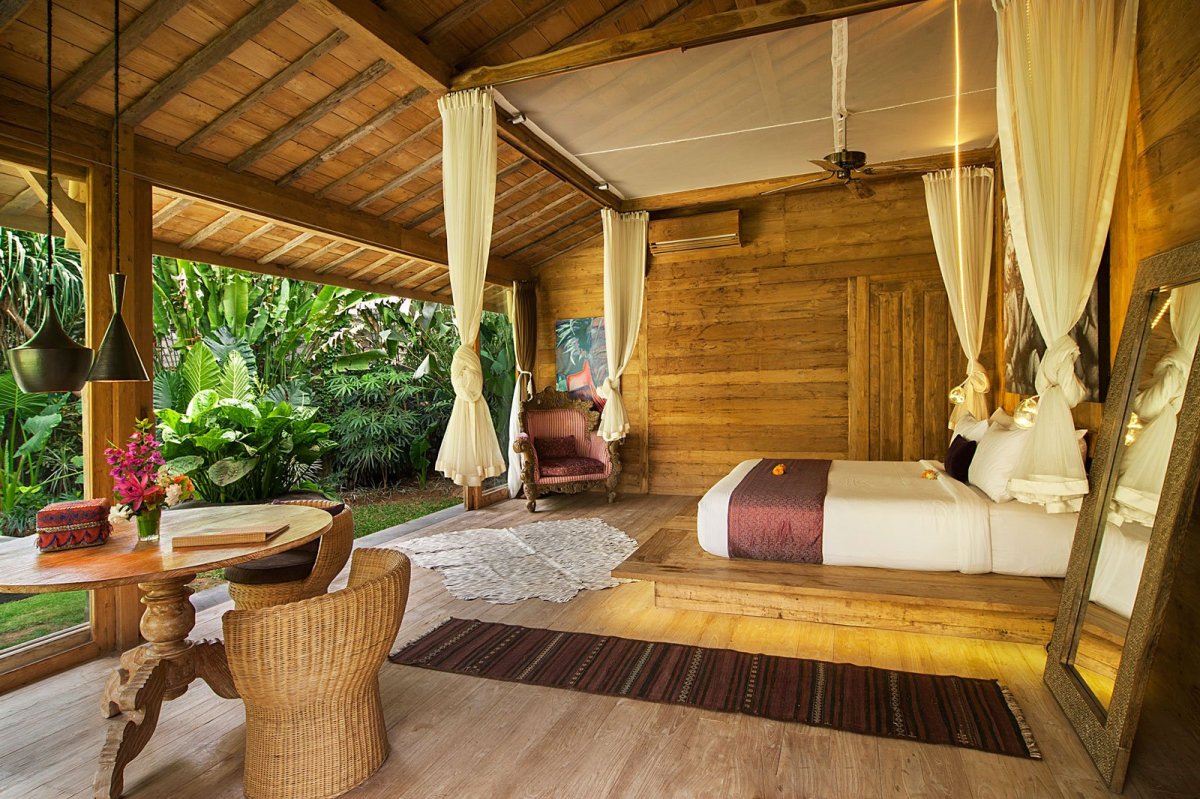 Интерьер виллы на Бали