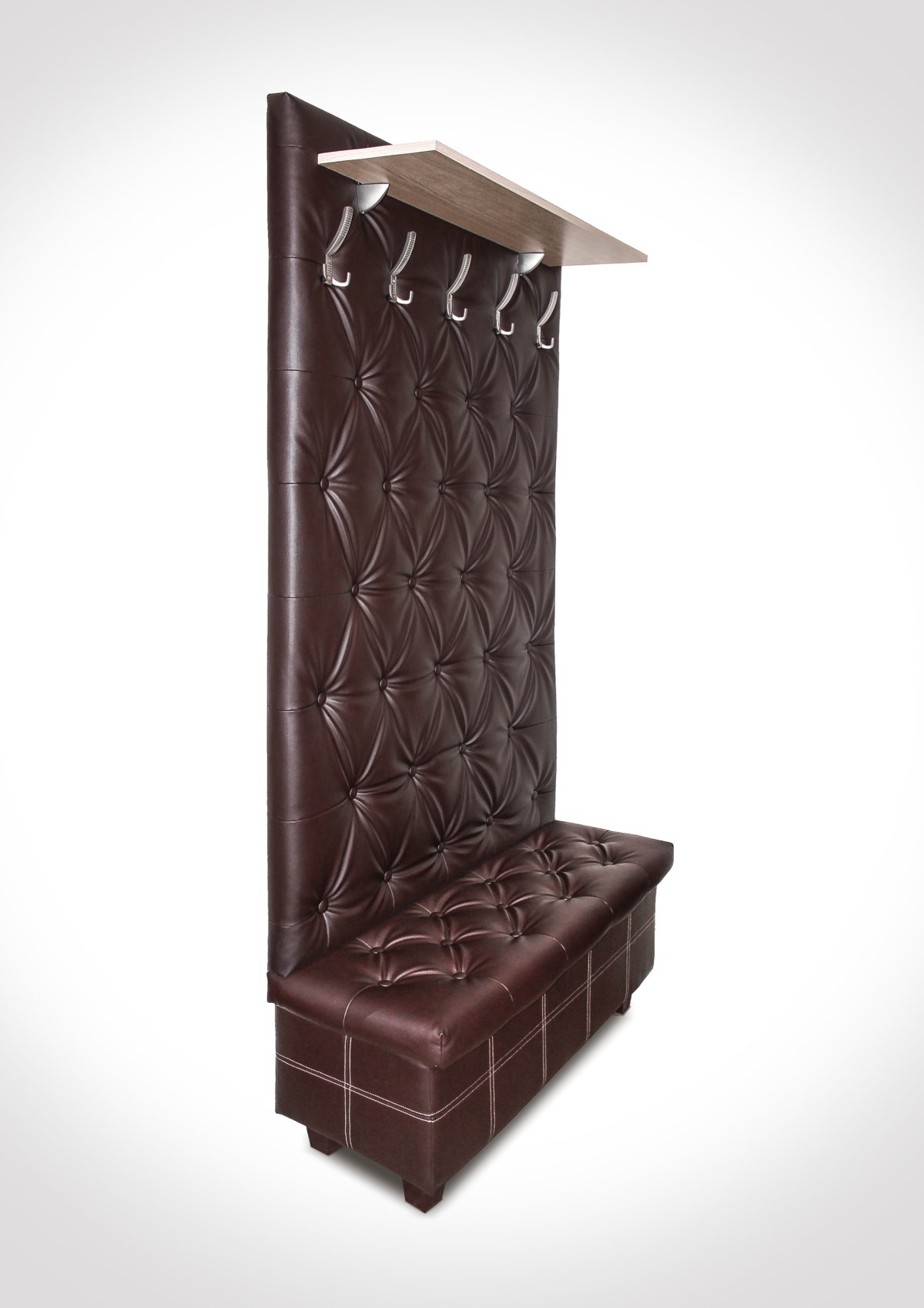 Шкаф купе с сидушкой в прихожую