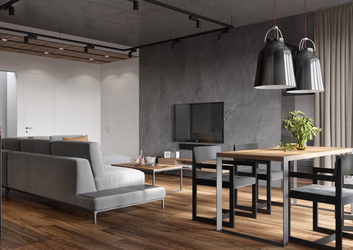 Интерьер лофт