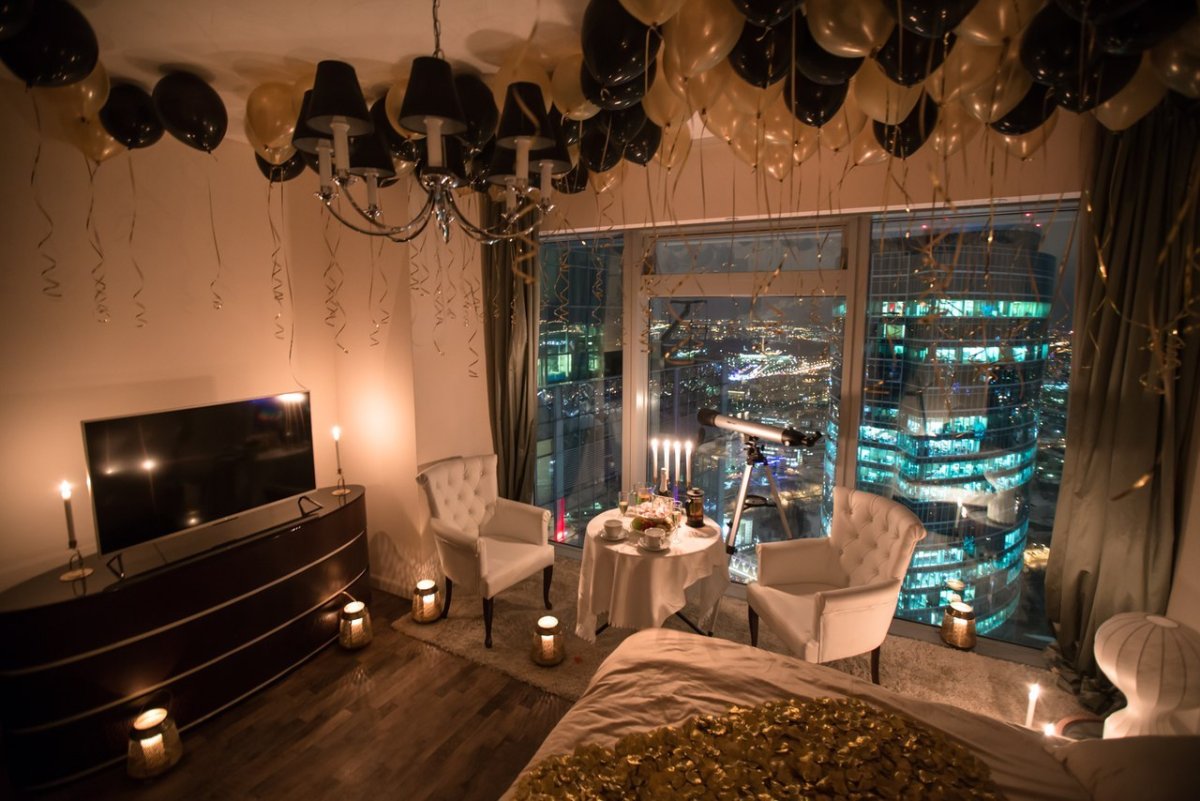 Спальня в цвете индиго